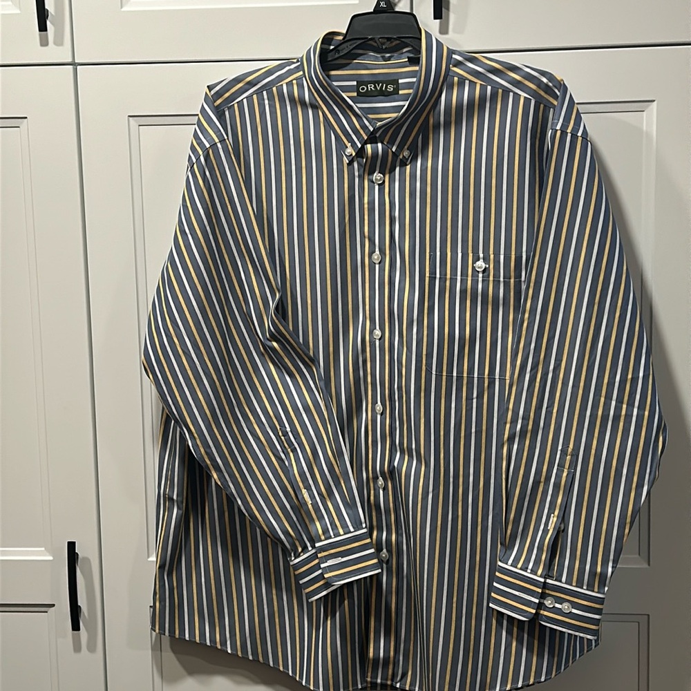 ORVIS Men’s Shirt Striped XXL